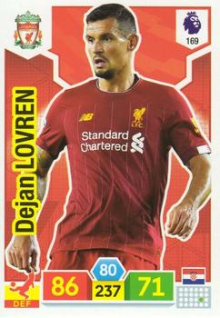 2019-20 Panini Adrenalyn XL Premier League #169 Dejan Lovren Front