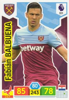 2019-20 Panini Adrenalyn XL Premier League #331 Fabian Balbuena Front