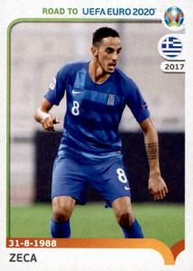 2019 Panini Road to UEFA Euro 2020 Stickers #137 Zeca Front