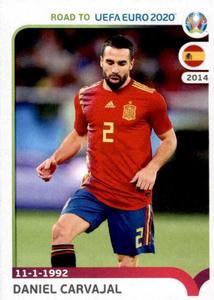 2019 Panini Road to UEFA Euro 2020 Stickers #359 Daniel Carvajal Front