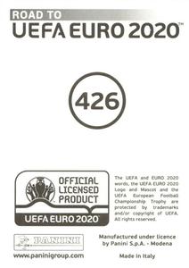 2019 Panini Road to UEFA Euro 2020 Stickers #426 Ruslan Malinovskiy Back