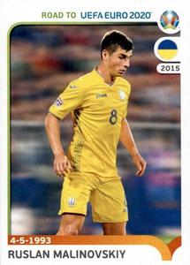 2019 Panini Road to UEFA Euro 2020 Stickers #426 Ruslan Malinovskiy Front