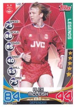 2019-20 Topps Match Attax SPFL - Legends #LG1 Alex McLeish Front