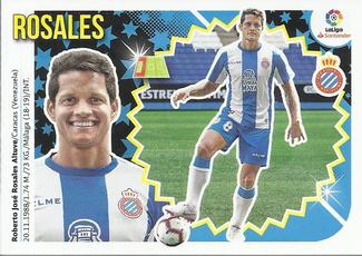 2018-19 Panini LaLiga Santander Este Stickers - Ultimos Fichajes #57 Roberto Rosales Front