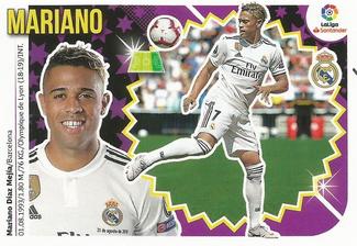 2018-19 Panini LaLiga Santander Este Stickers - Real Madrid #14BIS Mariano Front