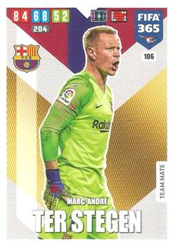 2019-20 Panini Adrenalyn XL FIFA 365 #106 Marc-Andre ter Stegen Front