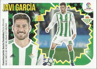 2018-19 Panini LaLiga Santander Este Stickers - Real Betis #8A Javi Garcia Front