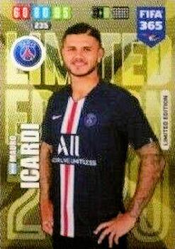 2019-20 Panini Adrenalyn XL FIFA 365 - Limited Edition #NNO Mauro Icardi Front