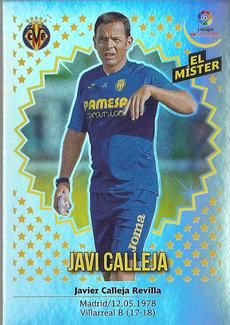 2018-19 Panini LaLiga Santander Este Stickers - Escudos & Entrenadores #40 Javi Calleja Front