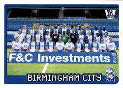 2007-08 Merlin Premier League 2008 #79 Birmingham City Team Photo Front