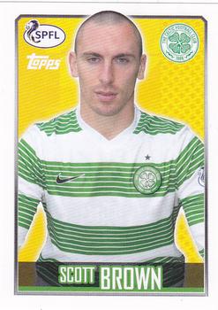 2013-14 Topps SPFL Stickers #31 Scott Brown Front