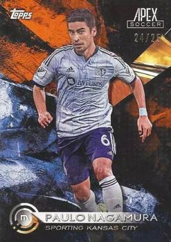 2016 Topps Apex MLS - Orange #45 Paulo Nagamura Front