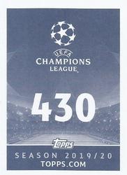 2019-20 Topps UEFA Champions League Official Sticker Collection #430 Yevhen Konoplyanka Back