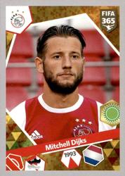 2018 Panini FIFA 365 Stickers #423 Mitchell Dijks Front