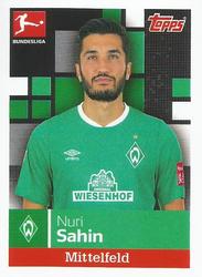 2019-20 Topps Bundesliga Offizielle Sticker #57 Nuri Sahin Front