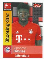 2019-20 Topps Bundesliga Offizielle Sticker #220 Alphonso Davies Front