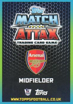 2015-16 Topps Match Attax Premier League - Pro 11 #P3 Aaron Ramsey Back