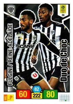 2019-20 Panini Adrenalyn XL Ligue 1 #36 Angelo Fulgini / Jeff Reine-Adélaide Front