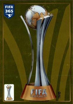 2015-16 Panini FIFA 365 The Golden World of Football Stickers #14 FIFA Club World Cup Trophy Front