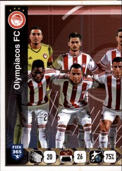 2015-16 Panini FIFA 365 The Golden World of Football Stickers #537 Olympiacos FC Thrylos Front