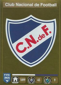 2015-16 Panini FIFA 365 The Golden World of Football Stickers #791 Logo Club Nacional de Football Front