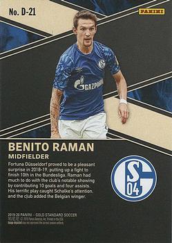 2019-20 Panini Gold Standard - Dynamic Fine #D-21 Benito Raman Back