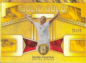 2019-20 Panini Gold Standard - Solid Gold AU #SG-1 Brandi Chastain Front