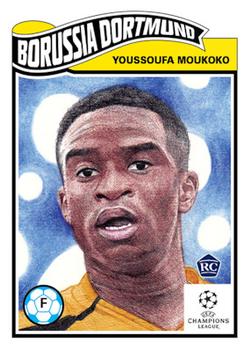 2020 Topps Living UEFA Champions League #256 Youssoufa Moukoko Front