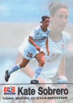 1999 Roox U.S. Women's National Team Premier Edition #910262TS Kate Sobrero Front