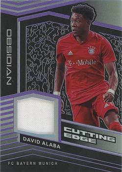 2019-20 Panini Obsidian - Cutting Edge Purple #CE-DAL David Alaba Front