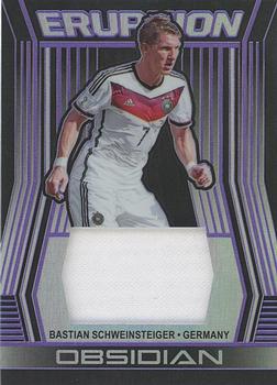 2019-20 Panini Obsidian - Eruption Purple #E-BS Bastian Schweinsteiger Front