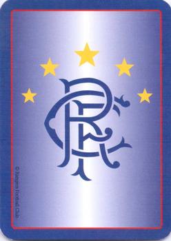 2004-05 Carta Mundi Rangers Football Club Playing Cards #8♠ Peter Lovenkrands Back
