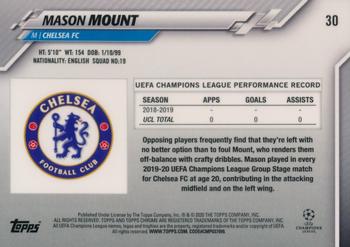 2019-20 Topps Chrome UEFA Champions League #30 Mason Mount Back