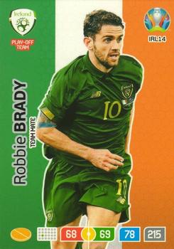 2020 Panini Adrenalyn XL UEFA Euro 2020 Preview - UK & Ireland Edition #IRL14 Robbie Brady Front