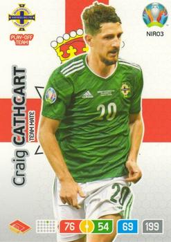 2020 Panini Adrenalyn XL UEFA Euro 2020 Preview - UK & Ireland Edition #NIR03 Craig Cathcart Front