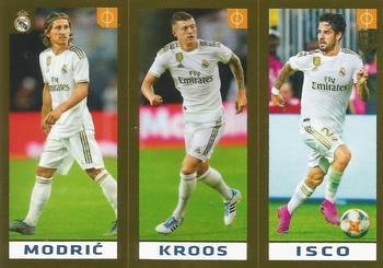 2020 Panini FIFA 365 Blue - 442 Sticker Version #112 Modrić / Kroos / Isco Front