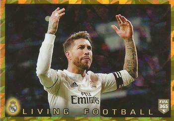 2020 Panini FIFA 365 Blue - 442 Sticker Version #116 Real Madrid CF Living Football Front