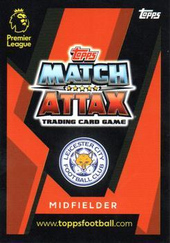 2018 Topps Match Attax Ultimate - Orange #54 Wilfred Ndidi Back