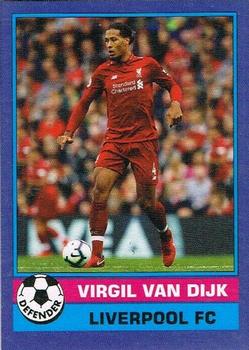 2019 Topps On-Demand 1977 Footballer - Blue #2A Virgil Van Dijk Front