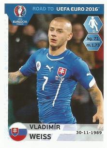 2015 Panini Road to UEFA Euro 2016 Stickers #316 Vladimir Weiss Front