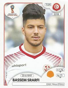 2018 Panini FIFA World Cup: Russia 2018 Update Stickers #568 Bassem Srarfi Front