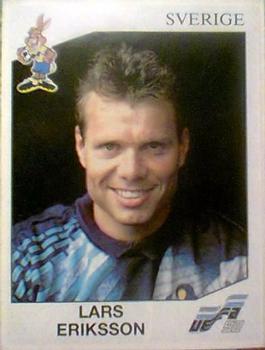 1992 Panini Euro '92 Stickers #19 Lars Eriksson Front