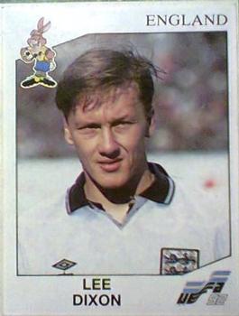 1992 Panini Euro '92 Stickers #96 Lee Dixon Front