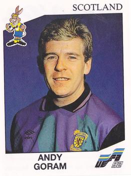 1992 Panini Euro '92 Stickers #144 Andy Goram Front