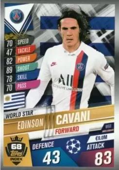 2019-20 Topps Match Attax 101 #W68 Edinson Cavani Front