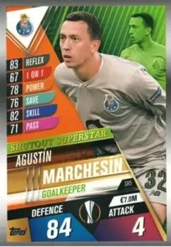 2019-20 Topps Match Attax 101 #SH5 Agustin Marchesin Front