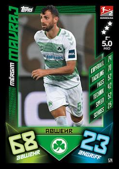 2019-20 Topps Match Attax Bundesliga Action #574 Mergim Mavraj Front