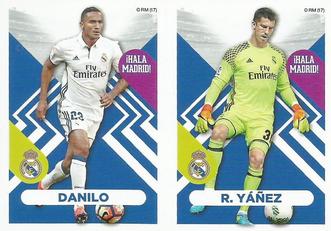 2016-17 Panini Real Madrid Stickers #34 Danilo / Rubén Yañez Front