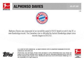 2019-20 Topps Now Bundesliga English #198 Alphonso Davies Back