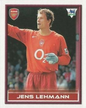 2005-06 Merlin FA Premier League Sticker Quiz Collection #2 Jens Lehmann Front
